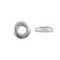 JewelrySupply Flat Spacer Ring 3.7x1mm Sterling Silver (4-Pcs)